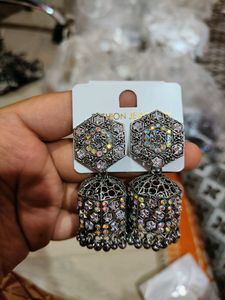 Boho Jhumka Earrings