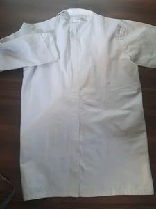 White School Uniform Lab Coat, It&#39;s Large