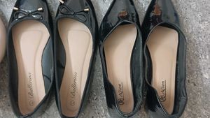 Combo Of Heels And Ballerinas