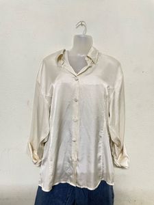 Pintresty Vintage Imported Satin Shirt