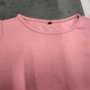 Peach Colour T-shirt