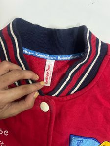 Cute Bear Varsity Jacket