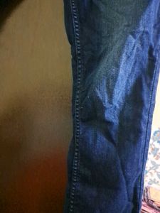 Dark Blue Denim Jeans