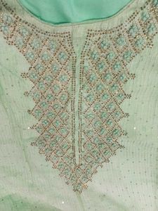 Elegant Mint Green Kurta