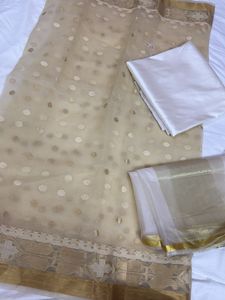 Golden Zari Work Suit