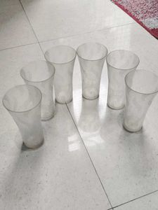 Set of 6 Elegant Vases