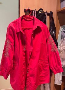 Red Colour Shirt