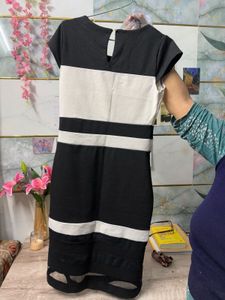 Chic Black &amp; White Dress