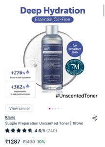 Klairs Supple Preparation Toner