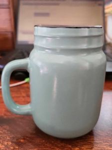 Beautiful Green Ceramic Coffee