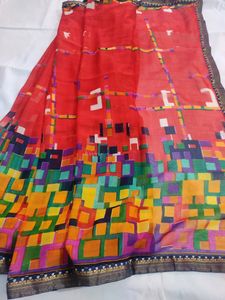 Casual Synthetic Saree