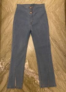 Jeggings In The Look Of Jeans