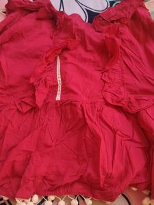 Magenta Top With M Size