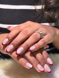 Elegant French Tip Nail Design