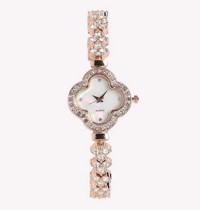 Rose Gold Clover Watch