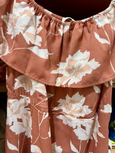 Floral Off-Shoulder Maxi Dress