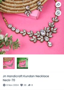 Kundan Necklace Set