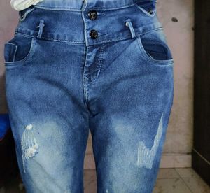 Ripped Denim Jeans