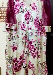 Deep V Neck Kurta