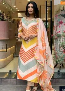 Unstitched Graceful Salwar Suit And Dress Material