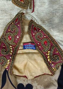 Golden Slava Coat Traditional Wear