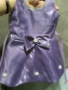 Lilac Flower Girl Dress