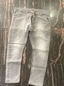 Grey Denim Jeans