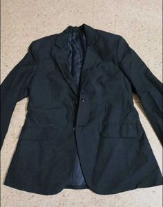 Men/Women Navy Blue Blazer