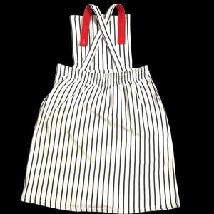 Striped Apron Dress