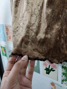 Brown Cottagecore Tunic