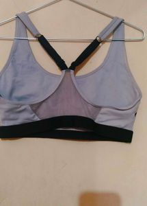 Black &amp;Gray Sports Bra