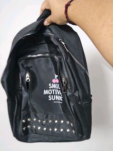 Stylish Black Backpack