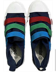 Yuanbo Colorful Strap Sneakers