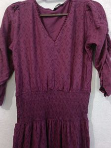 Elegant Purple Maxi Dress