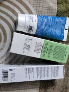 Combo Face Wash Moisturizer Sunscreen New Seal