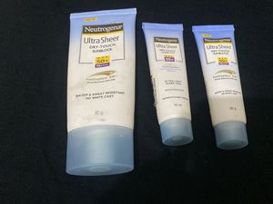 Neutrogena Ultra Sheer Sunscreen