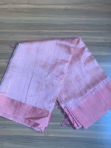 A Beautiful Pink Saree