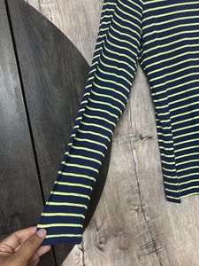 Striped Long Sleeve Top