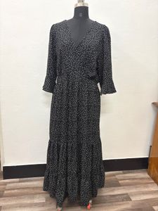 Chic Polka Dot Maxi Dress