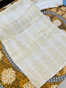 Golden Zari Work kurti