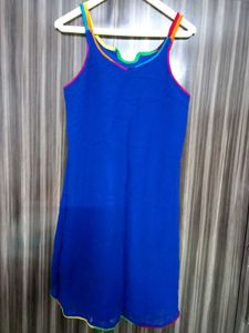 Blue Mini Dress