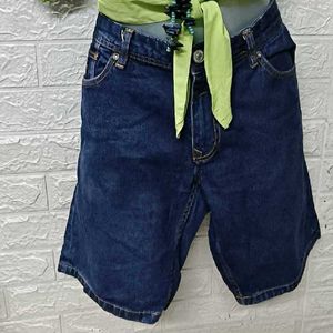 Unisex Denim Shorts For Size 34