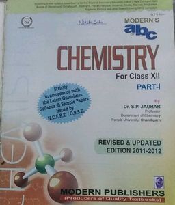 Modern&#39;s abc Chemistry XII