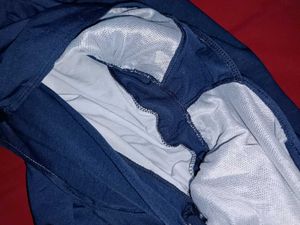 Blue Flutter Sleeve Top