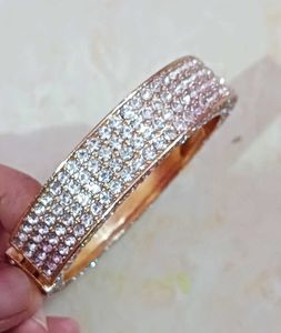 Sparkling Rhinestone Bangle Bracelet