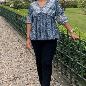 Boho Print Top