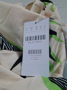 Tropical Print Sundress