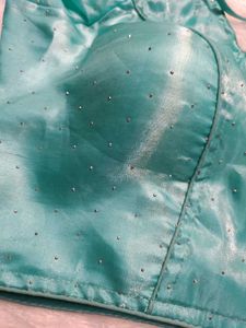 Sky blue Jimichu Blouse