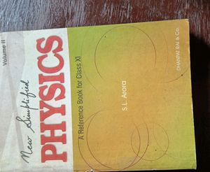 SL Arora Physics Volume 1 And 2