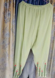 New Elegant Green Kurta Set